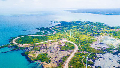 海南環(huán)島旅游公路儋州段現雛形