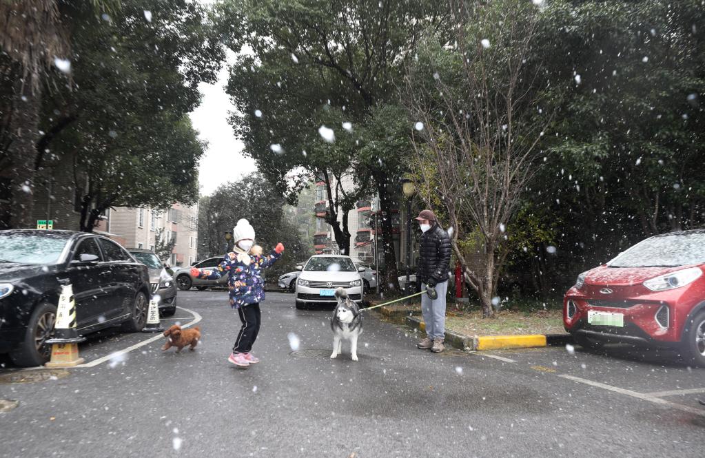 上海迎來(lái)降雪