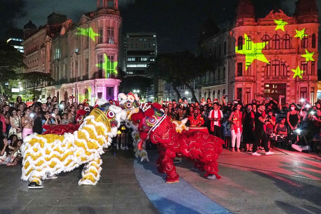 巴西累西腓舉行中國春節(jié)慶祝活動