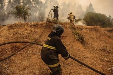 智利森林火災死亡人數(shù)升至23人