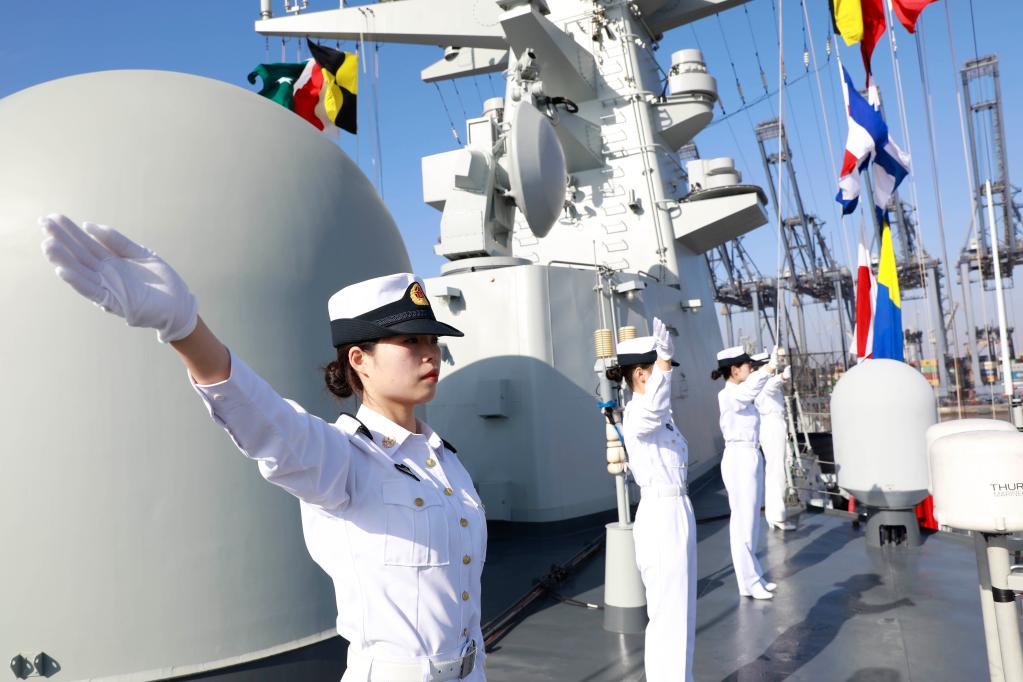 中國(guó)海軍南寧艦赴巴基斯坦參加“和平-23”多國(guó)海軍聯(lián)合演習(xí)