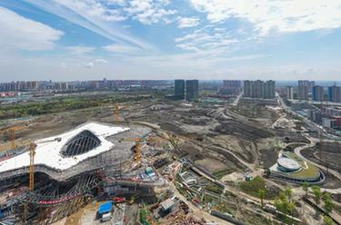 世界科幻公園加緊建設(shè)