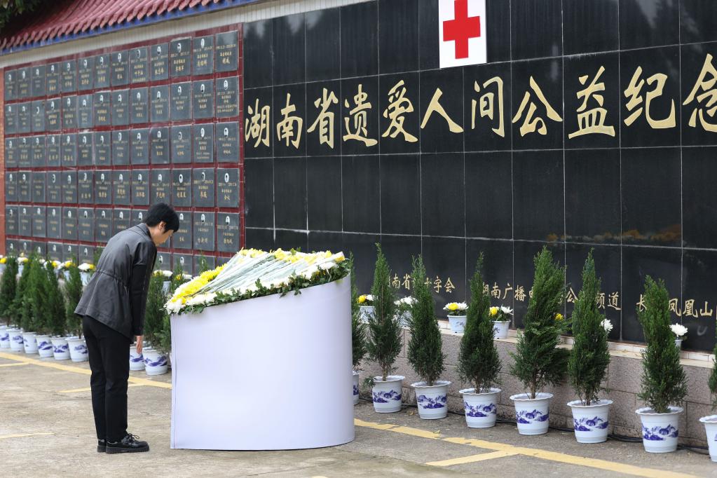 祭掃緬懷遺體器官捐獻者