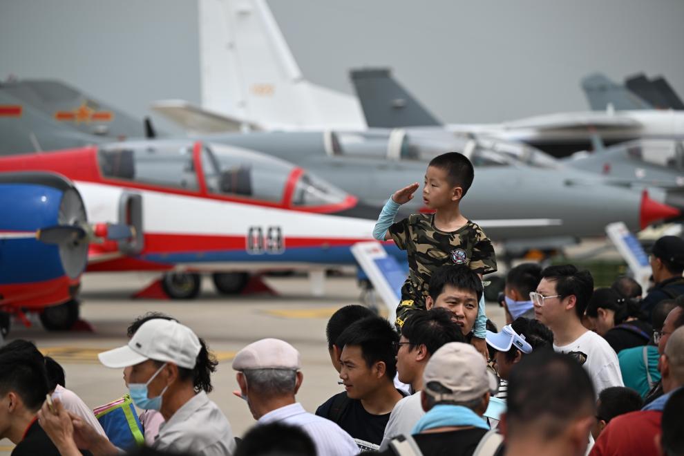 空軍航空開放活動·長春航空展迎來首個(gè)公眾日