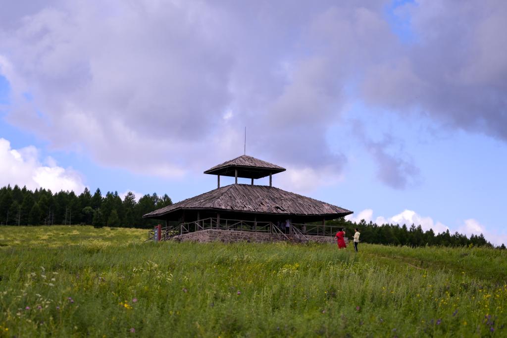 內(nèi)蒙古牙克石：夏日景色引游人